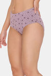 Zivame Anti-Microbial Medium Rise Full Coverage Hipster Panty (Pack of 3) - Multicolor — thumbnail 4